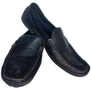 Rockport SZ 9M Black Leather Men's Loafer Rubber Sole